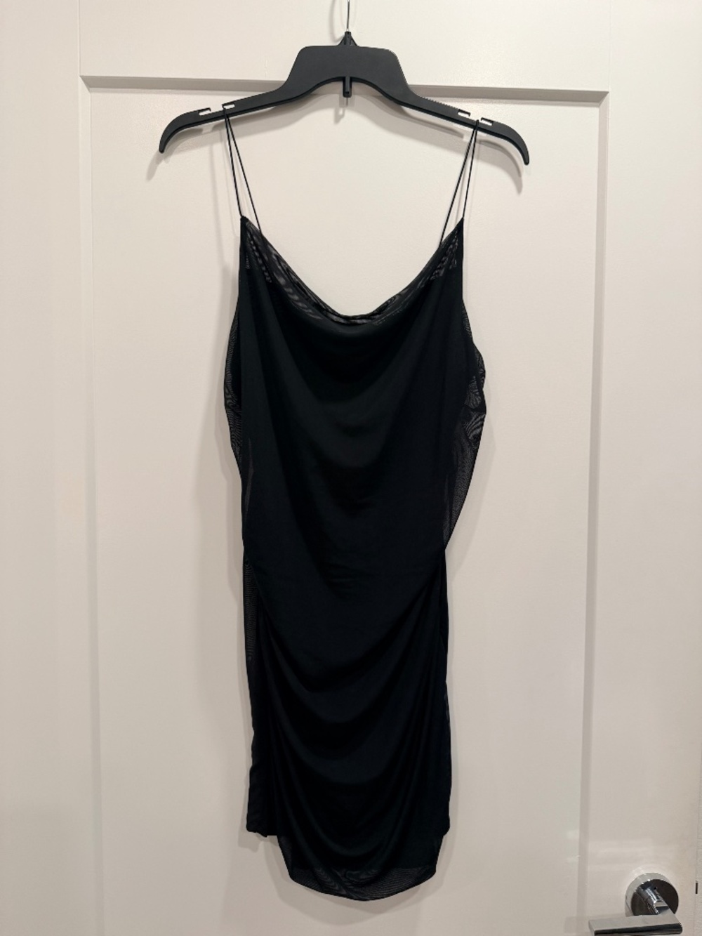 black short dress